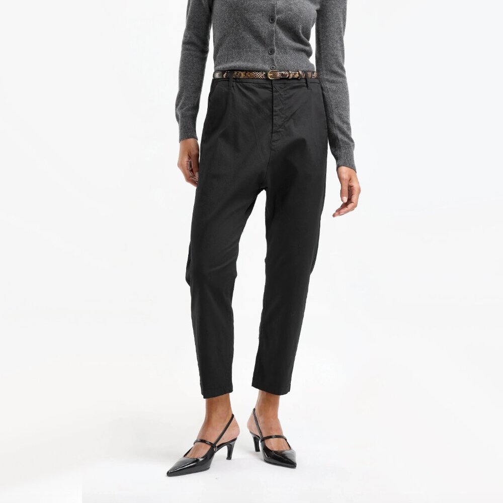Nili Lotan Paris Pant in Faded Black, size 4